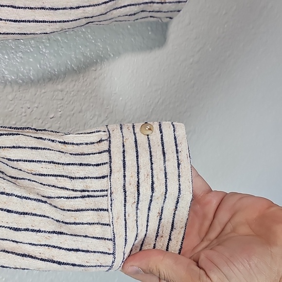 Madewell Flannel Oversized Ex-Boyfriend Shirt. - Picture 5 of 7